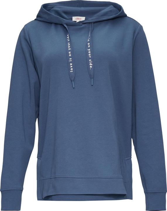 Produktbild s.Oliver Sweatshirt Sweatshirt mit Kapuze im Relaxed Fit (46)