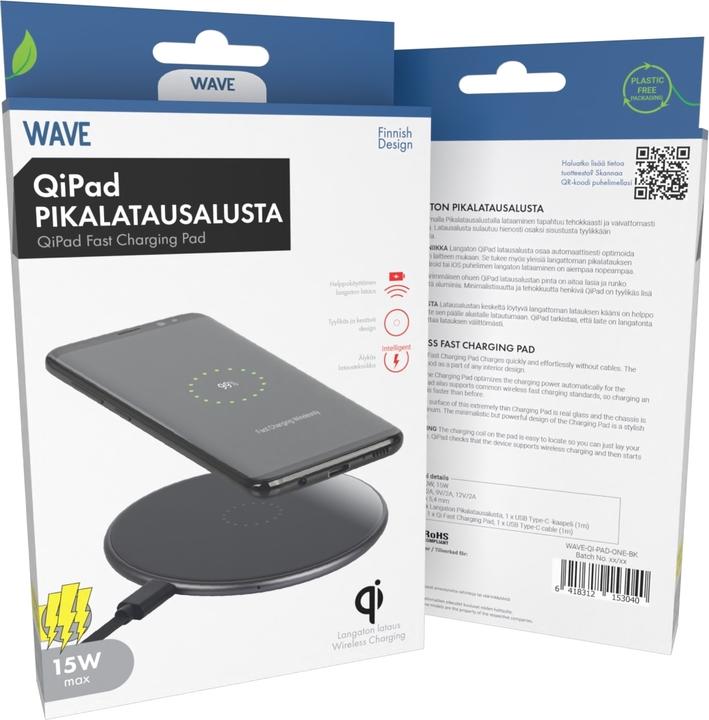 Produktbild Wave QiPad -langaton latausalusta