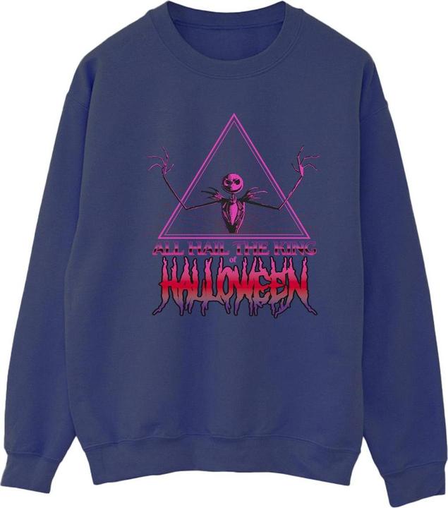Actual product image Disney Womens/Ladies The Nightmare Before Christmas Halloween King Sweatshirt (M)