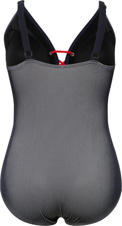 Immagine prodotto Ulla Popken Costume da bagno con righe, coppe morbide e spalline regolabili (48)