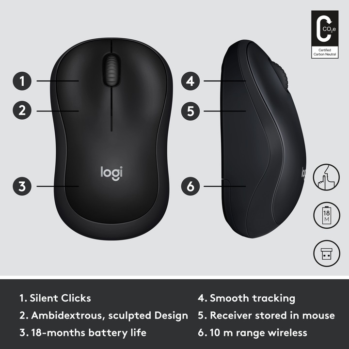 Image du produit Logitech M220 Silent (Sans fil)