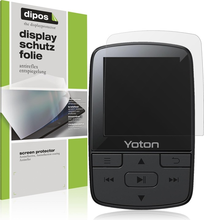 Image du produit Dipos Film de Protection d’écran Anti-reflet pour YOTON YM03 MP3-Player