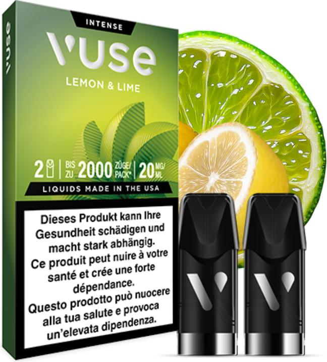 Immagine prodotto Vuse Lemon & Lime Duo (Calce dolcissima, Limone)