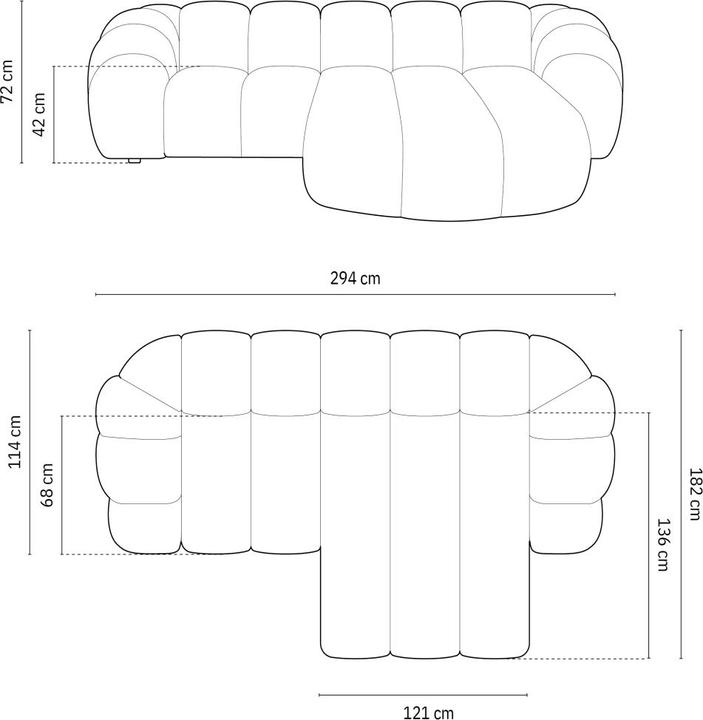 Nährwerte und Zutaten Micadoni Diana (Ecksofa)