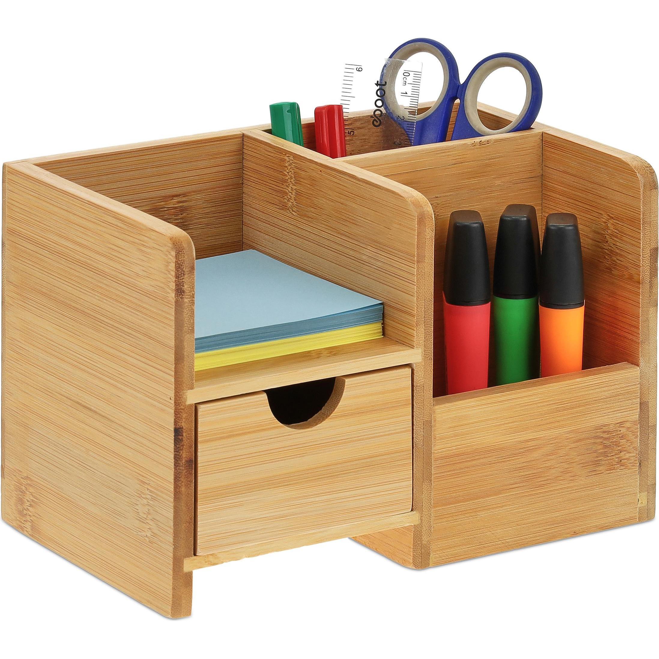 Relaxdays, Schreibtisch Accessoire, Organizer
