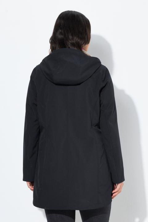 Produktbild Ulla Popken HYPRAR Softshelljacke, wasserabweisend, Knebelknöpfe (54)