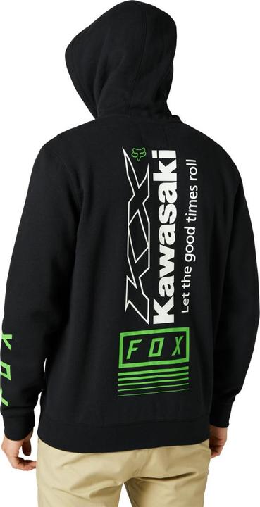 Actual product image Fox Hoody 22 Kawi Zip Blk S (S)