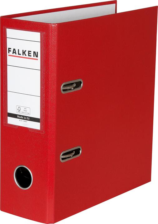 Falken Ordner PP A5 hoch (A5, Hoch, 80 mm, 1 Stück)