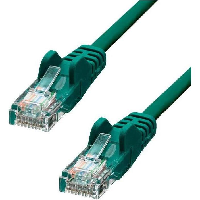 ProXtend U/UTP CAT5e PVC AWG 26 CCA Green 15M (U/UTP, CAT5e, 15 m), Netzwerkkabel