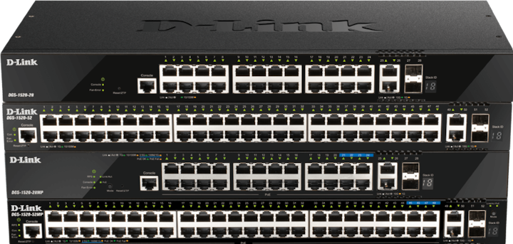 Produktbild D-Link DGS 1520-28MP (28 Ports)