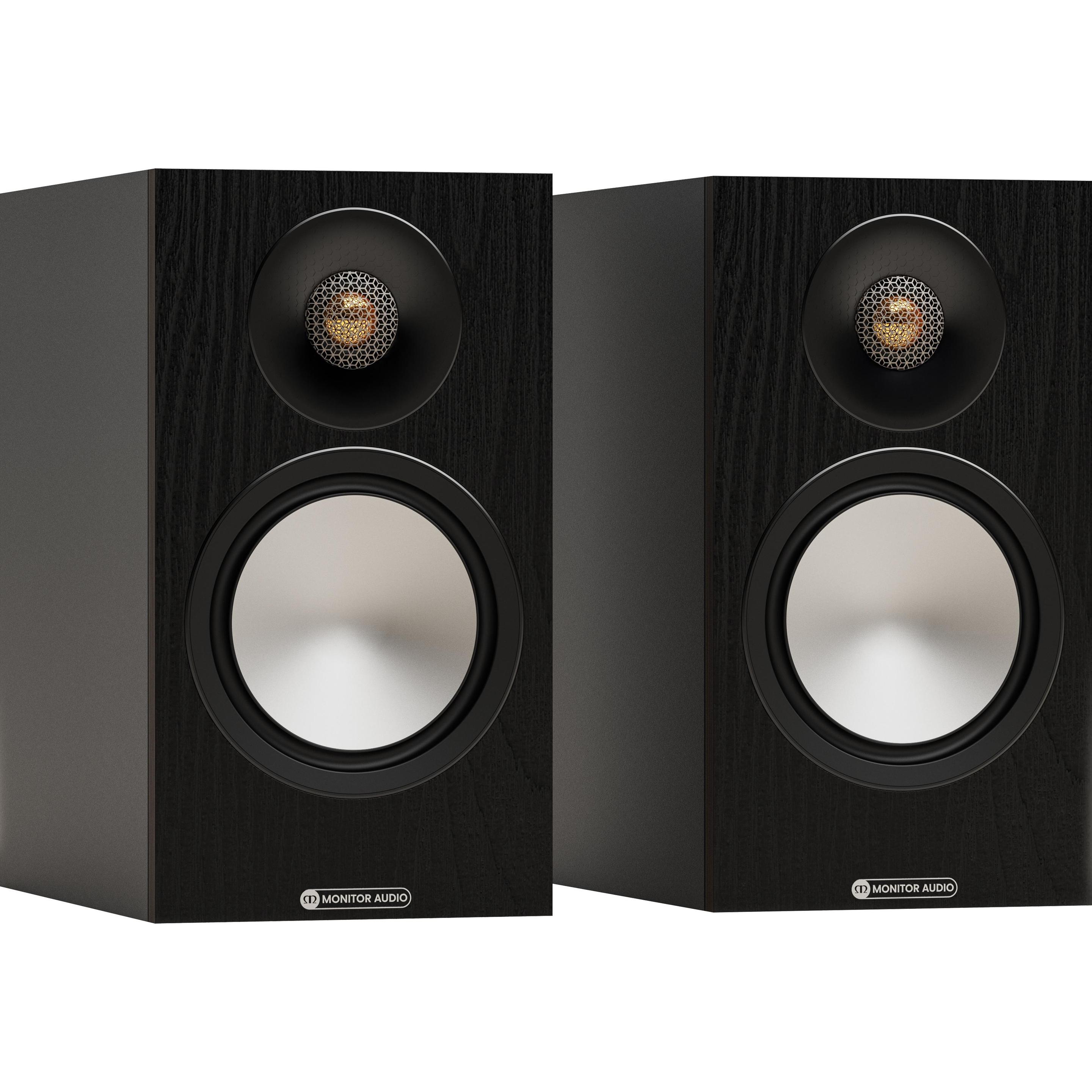 Monitor Audio Bronze 7G 50 bookshelf speaker pair, black (1 Paar) (65186845)