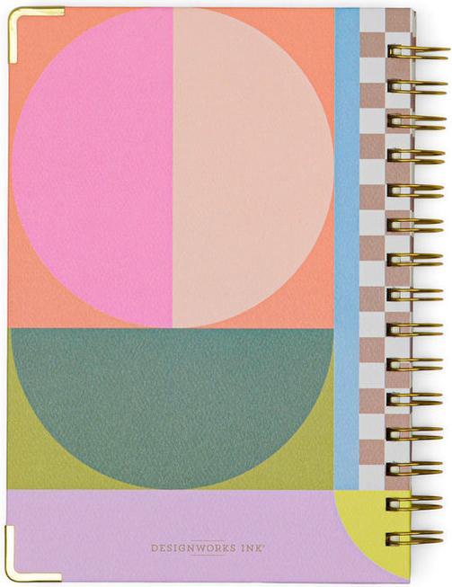 Produktbild Designworks Undated 13 Mo Perpetual Planner - Geo Checks (A5)