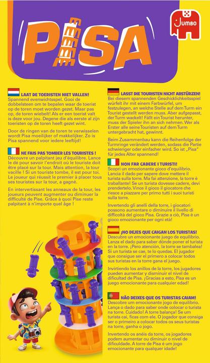 Actual product image Jumbo Pisa (German, French)