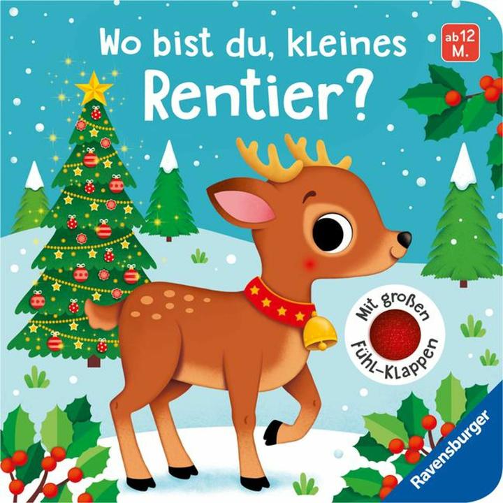 Ravensburger Où es-tu, petit renne? (Allemand)