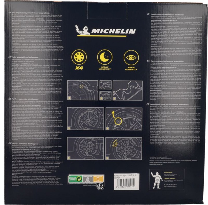 Image du produit Michelin NVS 04 (4 pièce(s), 15")
