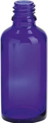 Produktbild You Nails Glasflasche ohne Schraubverschluss 50 ml blau