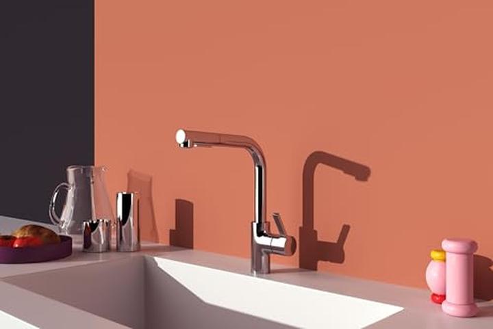 Actual product image Ideal Standard Gusto outlet 235mm L-spout 2F showerhead