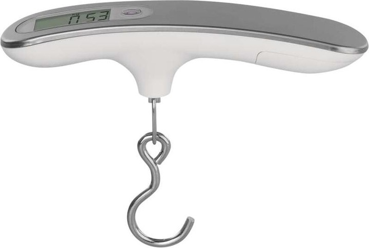 Actual product image Emos Svarstyklės luggage hanger, digital, LCD, max. 50 kg, 3 V, CR2032, PT-506, EV020 - EV020