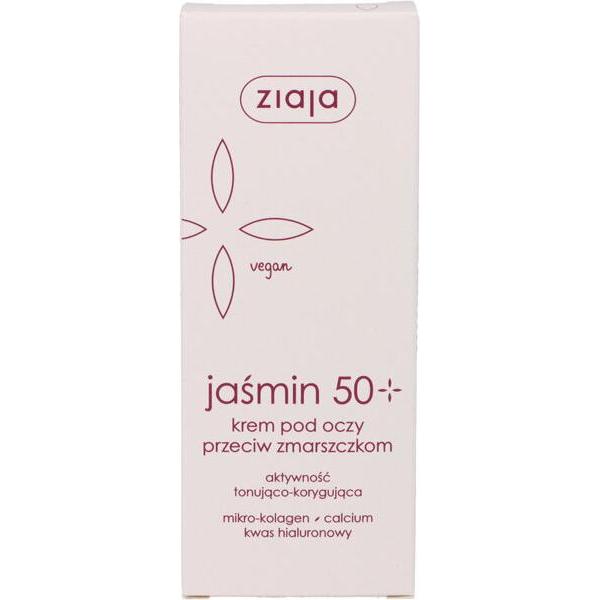 Thumbnail - Ziaja, Augenpflege, Jasmine 50+ Cream Under Eyes And Eyelids Against Wrinkles 15Ml (15 ml)