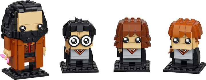 Immagine prodotto LEGO BrickHeadz - Harry, Hermione, Ron e Hagrid (40495, LEGO Brickheadz, Set LEGO rari)