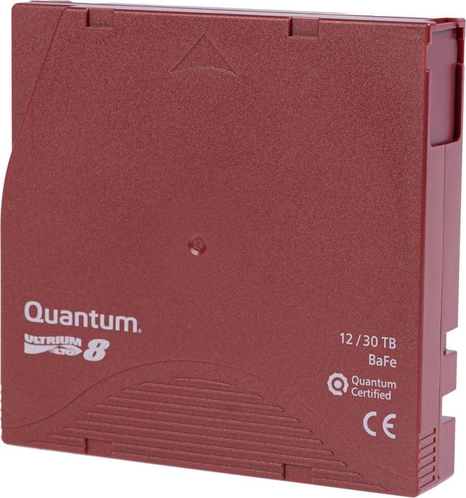 Actual product image Quantum LTO8 Ultrium MR-L8MQN-01 12 TB (LTO-8 Ultrium, 12000 GB)