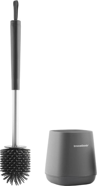 Image du produit InnovaGoods Brosse à WC en caoutchouc - Gris