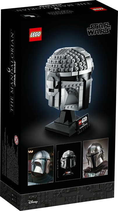 Produktbild LEGO Mandalorianer Helm (75328, LEGO Star Wars)