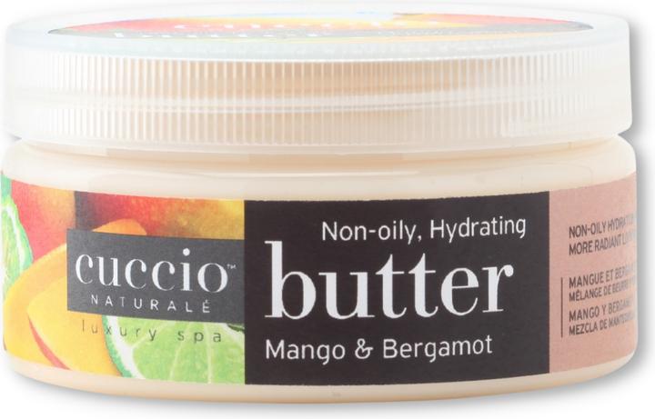 Actual product image Cuccio Hydrating Butter - Mango & Bergamot (Body cream)