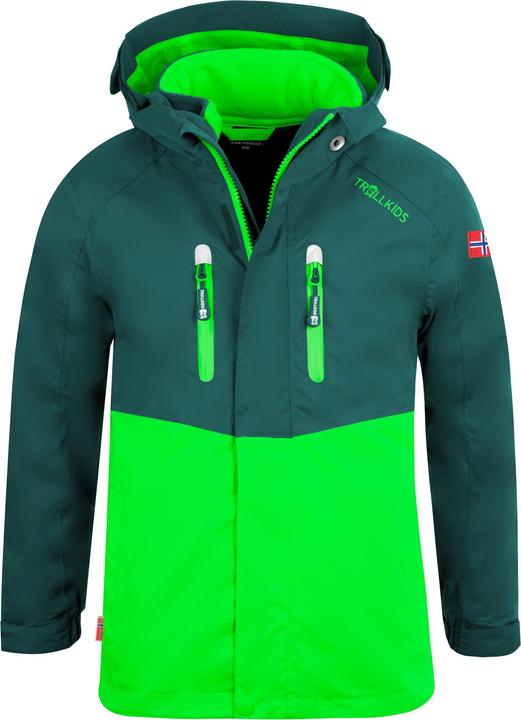 Produktbild Trollkids Kid's Bryggen 3in1 Jacket (164)