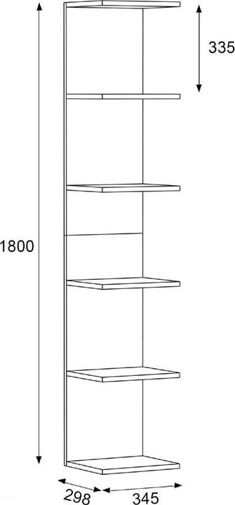 Produktbild VCM Kidos (35 x 30 x 180 cm)