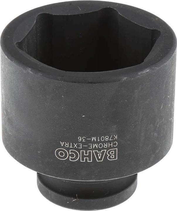 Produktbild Bahco 1/2" Kraft-Steckschlüssel-Einsatz, Sechskant, 36 mm, phosphatiert (36 mm)