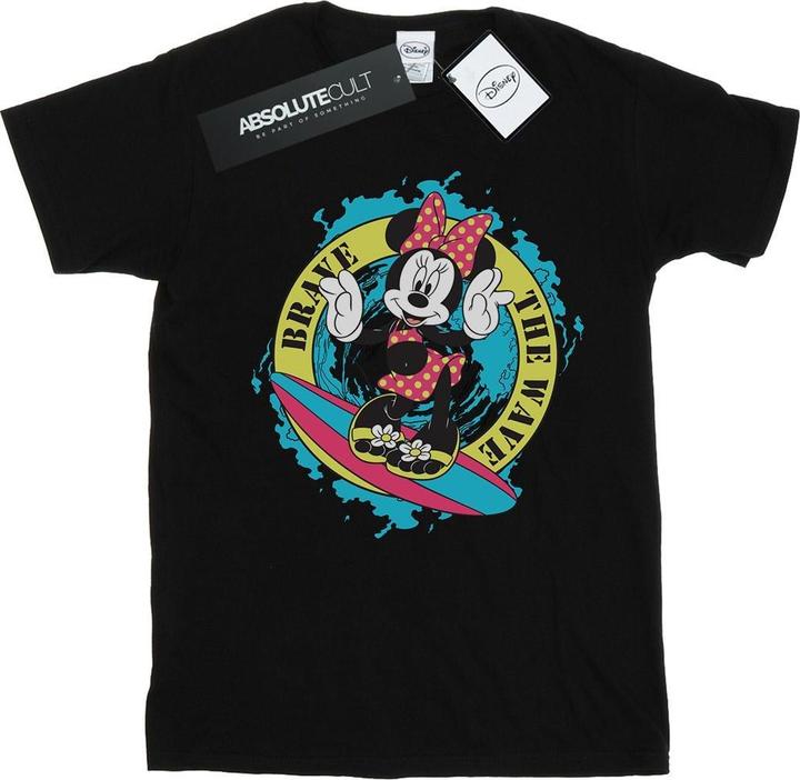 Immagine prodotto Disney Minnie Mouse Brave The Wave Maglietta Uomo (XL)