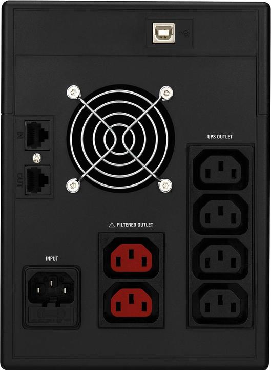 Produktbild Nilox Sai Premium Line Interactive Sinewave 3000 Va Nxgclisw3k2x9v2 (3000 VA, 2100 W, Line-Interaktiv USV)