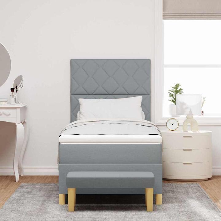 Actual product image VidaXL Box spring bed (100 x 200 cm)