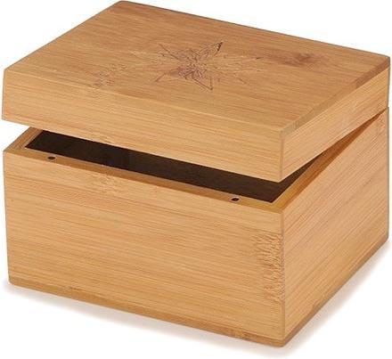 Actual product image Bekos Small bamboo storage box engraved (12 cm, 1x)