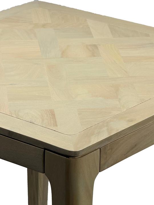 Actual product image FineBuy Esstisch Massivholz Quadratisch 80cm Esszimmertisch Küchentisch Tisch 4 Personen