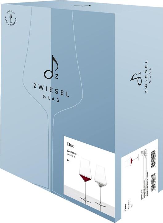 Produktbild Zwiesel Bordeauxglas Duo 130 2 Stück (72.90 cl, 2 Gläser, Rotweingläser)
