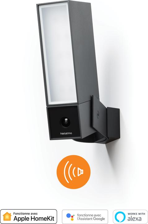 Legrand NETATMO NOC-S-PRO outdoor camera with smartphone connection and integrated alarm siren