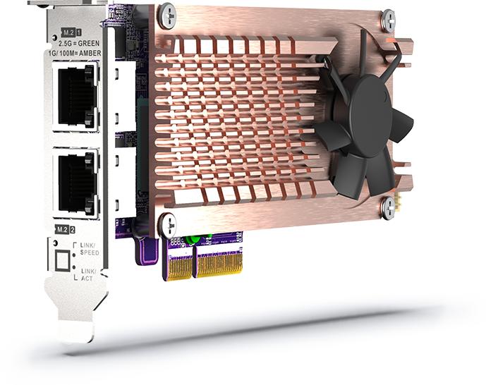 Actual product image QNAP QM2 Series Card
