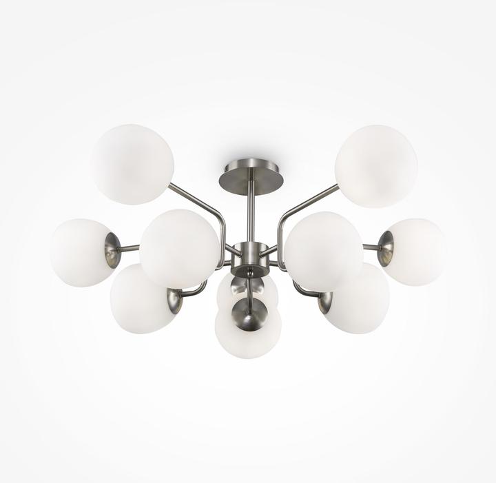 Produktbild Maytoni Erich Pendelleuchte, Hängeleuchte 10x E14 Nickel (E14)