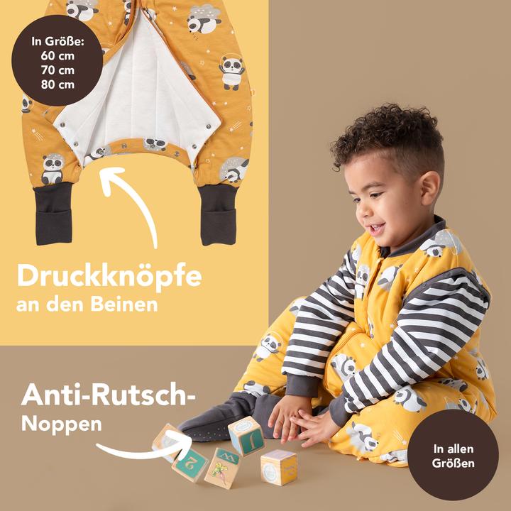 Image du produit Schlummersack Gigoteuse à pieds - 2.5 TOG toutes saisons (80 cm, 2.5 TOG, Toute l'année)