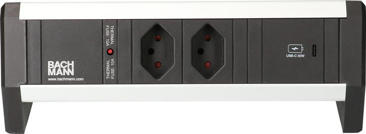 Immagine prodotto Bachmann Presa di corrente DESK 1, 2x T13, 1x USB C (2 x, Tipo 13, USB-A, USB-C)