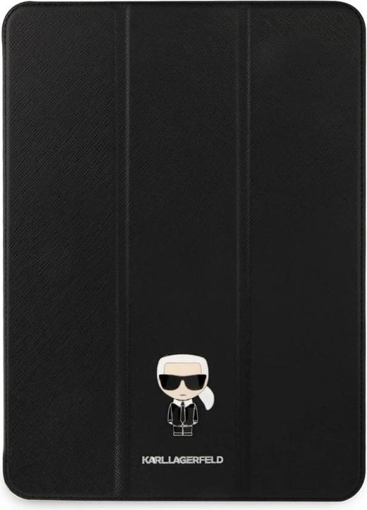 Karl Lagerfeld KLFC11OKMK iPad 11" Pro 2021 Book Cover czarny/black Saffiano Karl Iconic (Apple iPad Pro 11 2021)