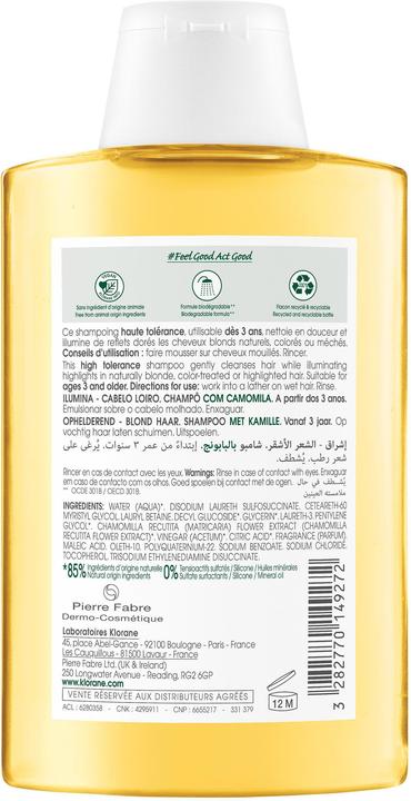 Actual product image Klorane Brightening (200 ml, Liquid shampoo)