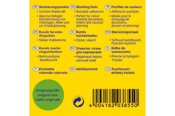 Actual product image Avery Marking points in the dispenser