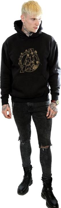 Immagine prodotto Universal Textiles Felpa con cappuccio in cotone con logo unisex per adulti (S)