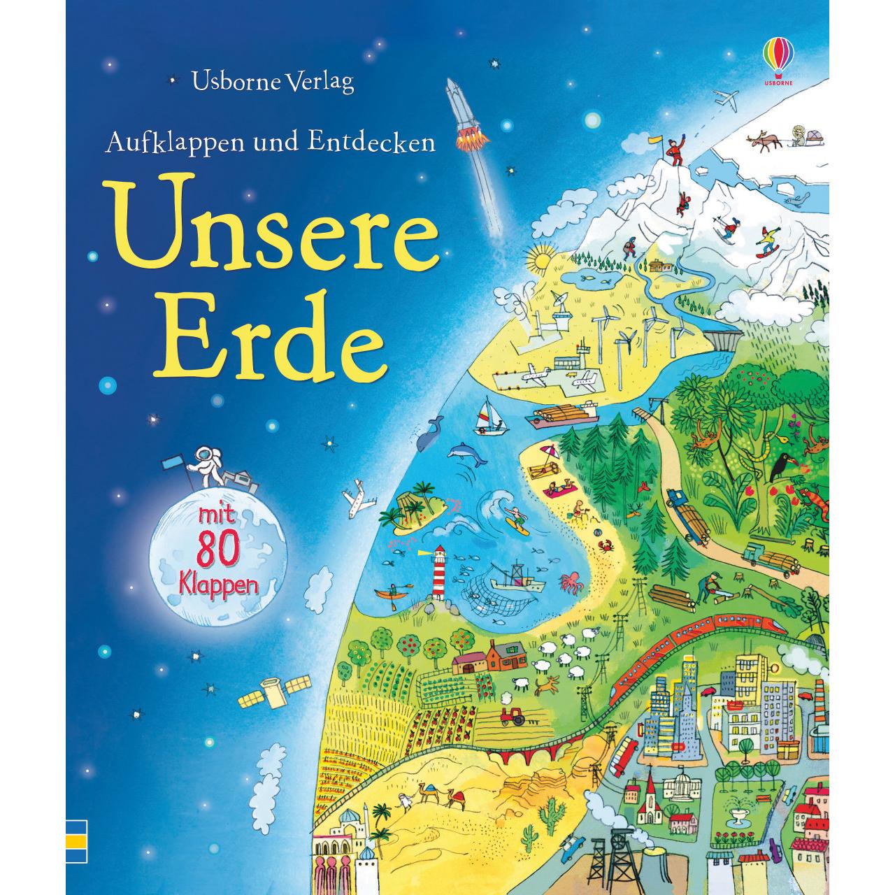 Aufklappen und Entdecken: Unsere Erde, Kinderbücher von Emily Bone