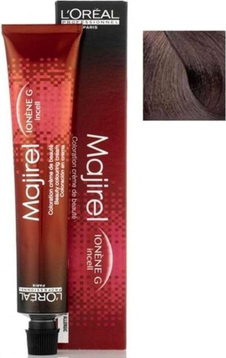 F-Machine Majirel Creme Color 50g Tube - 50ml Majr-5.12 (5,12 helles Kastanienbraun)