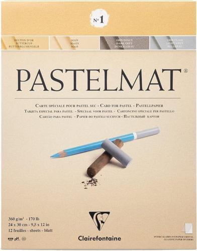 Produktbild Clairefontaine Pastelmat (360 g/m², 12 x, B3)
