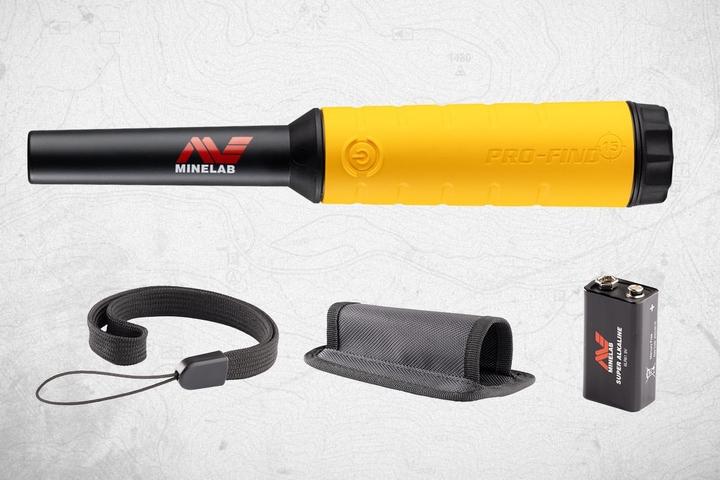 Actual product image Minelab - Wasserdichter Pinpointer Metalldetektor für Experten mit Ton-ID und Einstellbarer Empfindl